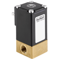 Burkert 2/2-Way Solenoid Control Valve, 2863