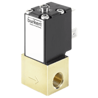 Burkert 2/2-Way Solenoid Control Valve, 2871