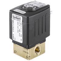 Burkert Direct-Acting 2/2-Way Plunger Valve, 6013