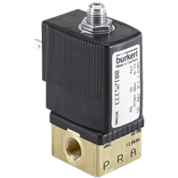 Burkert Direct-Acting 3/2-Way Plunger Valve, 6014 Threaded