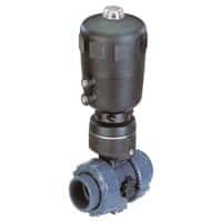 Burkert 2/2-Way Ball Valve with Pneumatic Rotary Actuator, Type 2658