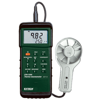 Extech Heavy Duty CFM Metal Vane Anemometer, 407113