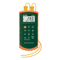 Extech Type J/K, Dual Input Thermometer, 421502