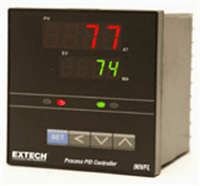 Extech 1/4 DIN Temperature PID Controller, 96VFL11