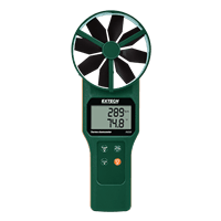 Extech Large Vane CFM/CMM Thermo-Anemometer, AN300