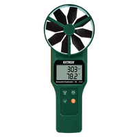 Extech Large Vane CFM/CMM Anemometer/Psychrometer plus CO2, AN320