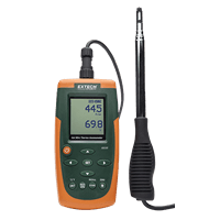 Extech Hot Wire CFM/CMM Thermo-Anemometer, AN500