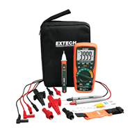 Extech Heavy Duty Industrial MultiMeter Kit, EX505-K