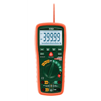 Extech 12 Function True RMS Industrial MultiMeter with IR Thermometer, EX570