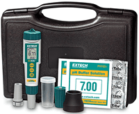 Extech ExStik 3-in-1 Chlorine, pH, Temperature Kit, EX800