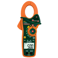 Extech 1000A True RMS AC Clamp Meter with IR Thermometer, EX820