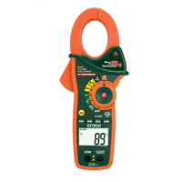 Extech 1000A True RMS AC/DC Clamp Meter with IR Thermometer, EX830