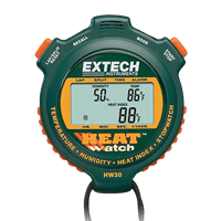 Extech HeatWatch Humidity/Temperature Stopwatch, HW30