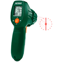 Extech IR Thermometer with UV Leak Detector, IR300UV