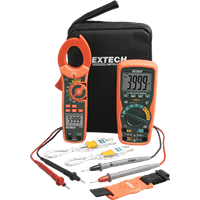 Extech Industrial DMM/Clamp Meter Test Kit, MA620-K