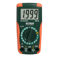 Extech Digital Mini MultiMeter, MN15A