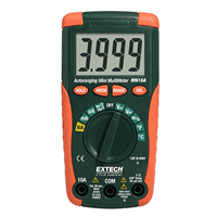 Extech Digital Mini MultiMeter, MN16A