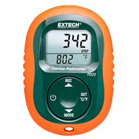 Extech Thermo-Pedometer, PD20