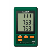 Extech 3-Channel Temperature Datalogger, SD200