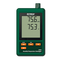 Extech Humidity/Temperature Datalogger, SD500