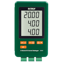 Extech 3-Channel DC Current Datalogger, SD900