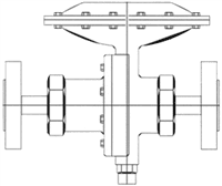 Jordan Valve High Capacity Air Loaded Regulator, Mark 660 Series