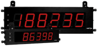 Red Lion Large Display Timer and Cycle Counter, Model LDT