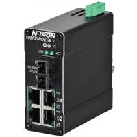 Red Lion Industrial Ethernet Switch, 105FX-POE