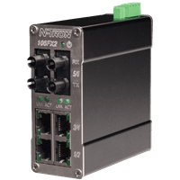 Red Lion Industrial Ethernet Switch, 106FX2