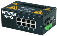 Red Lion Industrial Ethernet Switch, 508TX-A