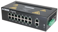 Red Lion Industrial Ethernet Switch, 716TX