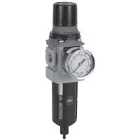 Wilkerson B18 Series Modular Filter/Regulator, Port Sizes 1/4, 3/8, 1/2; Flows to 164 SCFM