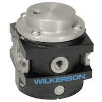 Wilkerson R90 Series Pilot Operated Regulator, Port Sizes 3/4, 1; Flows to 550 SCFM