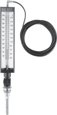 Trerice - Bimetal Thermometers - Rear Connect