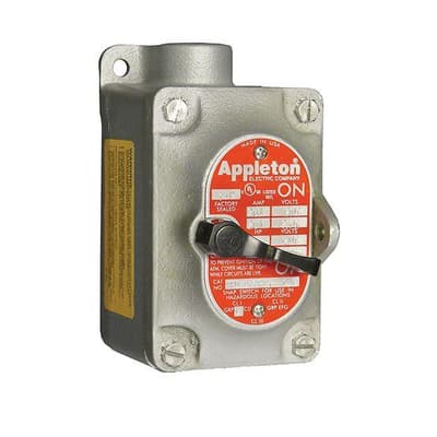 Emerson Appleton Manual Motor Starter and Contactor, EDS Series