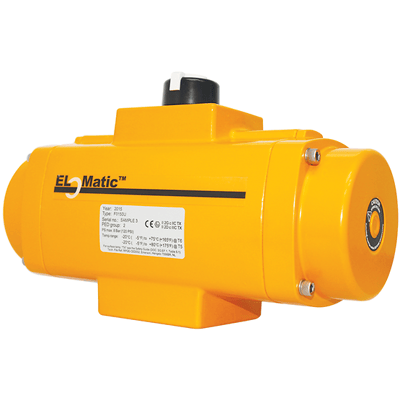 Emerson EL-O-Matic Pneumatic Valve Actuator, F-Serie Series