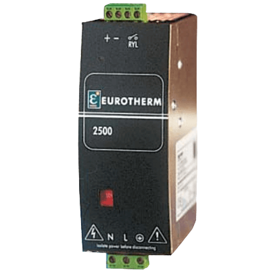 Eurotherm 24 Vdc DIN Rail Power Supply, Model 2500P