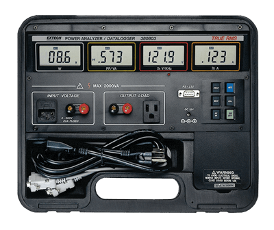 Extech True RMS Power Analyzer Datalogger, 380803