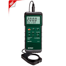 Extech Heavy Duty Light Meter with PC Interface, 407026