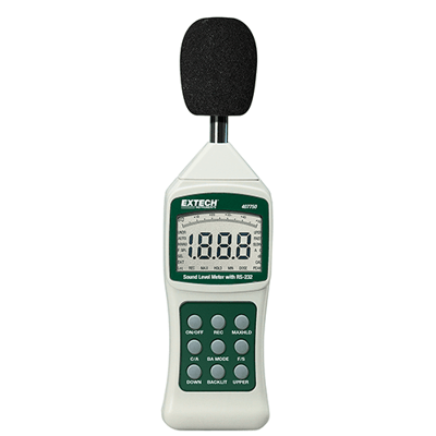 Extech Sound Level Meter with PC Interface, 407750