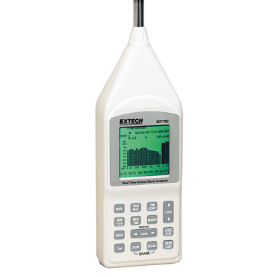 Extech Real Time Octave Band Analyzer, 407790