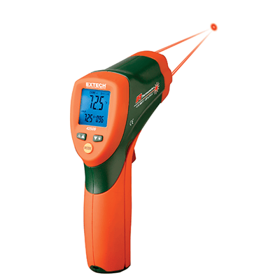 Extech Dual Laser IR Thermometer, 42509