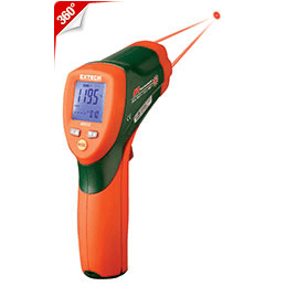 Extech Dual Laser InfraRed Thermometer, 42512