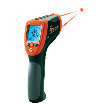 Extech Dual Laser InfraRed Thermometer, 42570