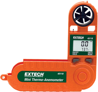 Extech Mini Thermo-Anemometer, 45118