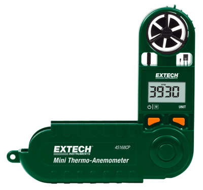 Extech Mini Thermo-Anemometer, 45168CP