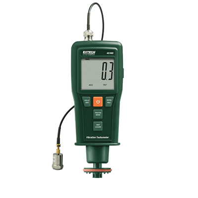 Extech Vibration Meter + Laser/Contact Tachometer, 461880