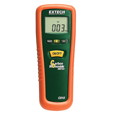 Extech Carbon Monoxide Meter, CO10