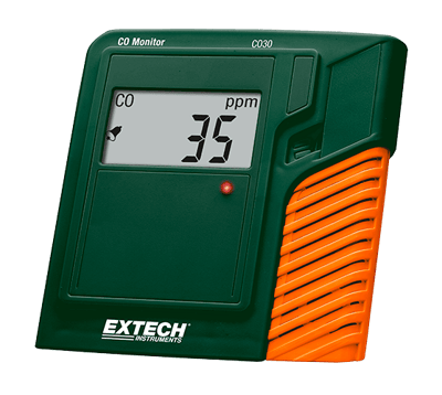 Extech CO (Carbon Monoxide) Monitor, CO30