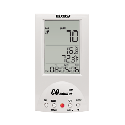 Extech Desktop CO (Carbon Monoxide) Monitor, CO50